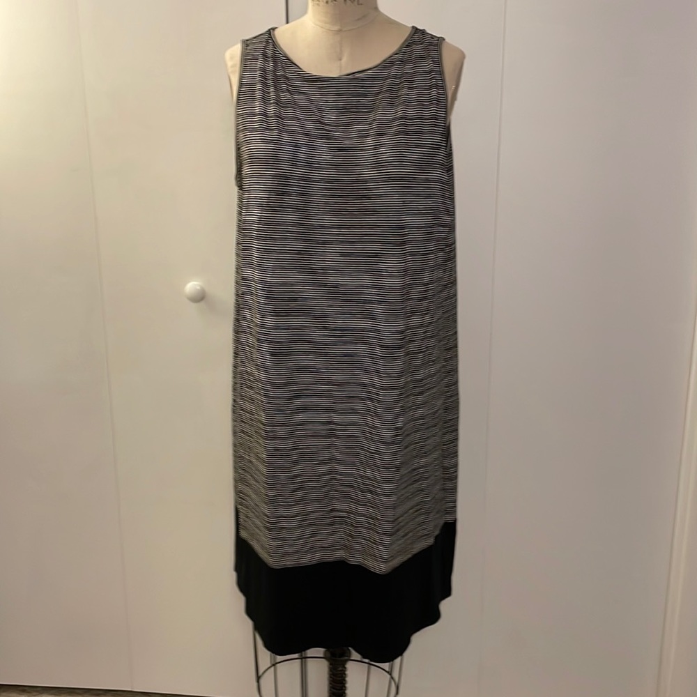🧨 5 for $25🧨 JJill Wearever Collection sleeveless stripe dress